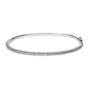 Armreif  18kt Weißgold mit 0,63ct Diamanten