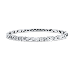 Armreif  18kt Weißgold mit 5,35ct Diamanten