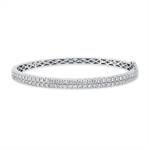 Armreif  18kt Weißgold mit 2,20ct Diamanten