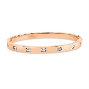 Armreif  18kt Rotgold mit 1,20ct Diamanten