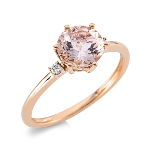 Ring 6er-Krappe 18 kt RG