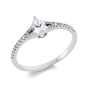 Ring 3er-Krappe 18 kt WG, GIA 7522318804