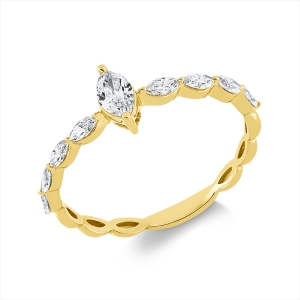 Ring 18 kt GG