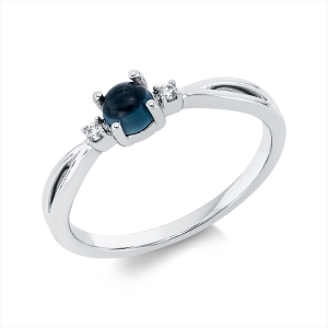 Ring 4er-Krappe 18 kt WG