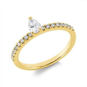 Ring 3er-Krappe 18 kt GG