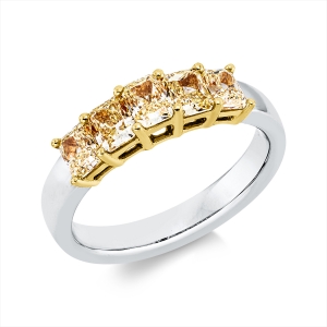 Ring 18 kt WG+GG