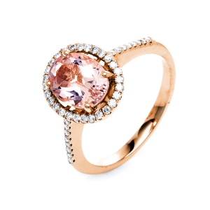 Ring 4er-Krappe 14 kt RG