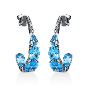 Ohrstecker 18 kt WG