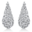 Ohrschmuck 18 kt WG Tropfen