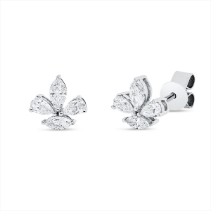 Ohrstecker 18 kt WG