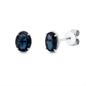 Ohrstecker 4er-Krappe 18 kt WG