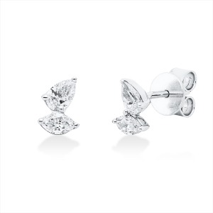 Ohrstecker 18 kt WG