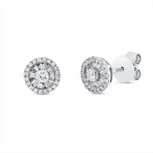 Ohrstecker 18 kt WG