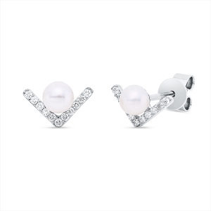 Ohrstecker  18kt Gelbgold mit 0,10ct Diamanten