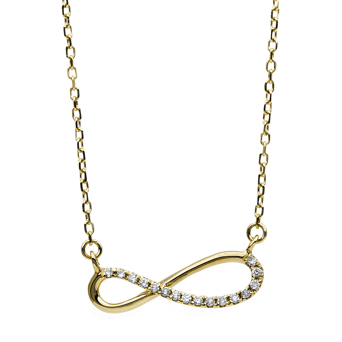 Collier 14 kt GG Infnity