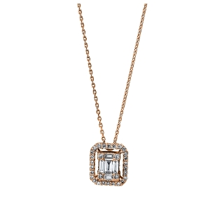 Collier 18 kt RG