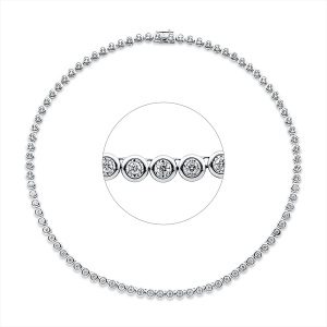Collier 18 kt WG