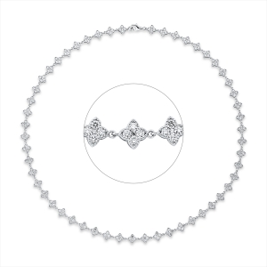 Collier 18 kt WG