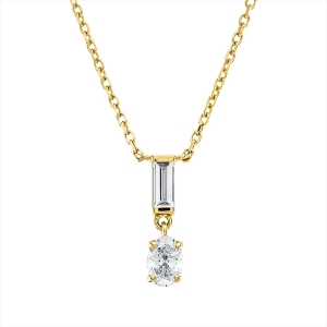 Collier 18 kt GG, mit ZÖ 42 cm