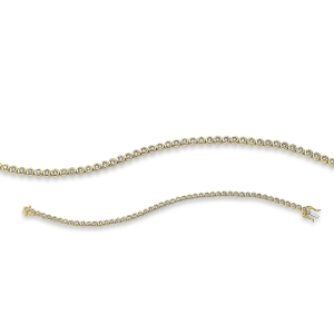 Tennisarmband Zarge 18kt Gelbgold mit 1,50ct Diamanten