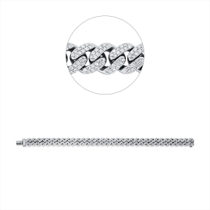 Armband 18 kt GG+WG