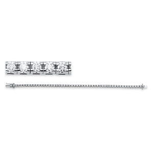 Tennisarmband  18kt Weißgold mit 3,05ct Diamanten