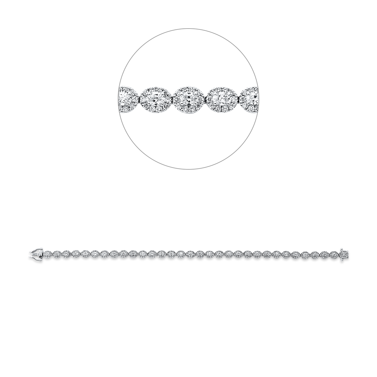 Armband 18 kt WG