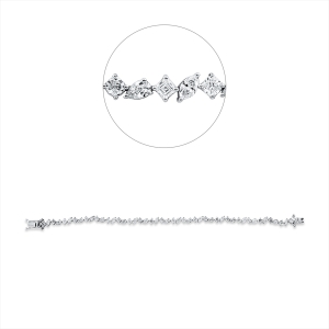 Armband 18 kt WG