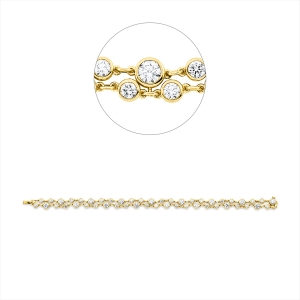 Armband 18 kt GG