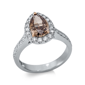 Ring 3er-Krappe 18 kt WG+RG, GIA 5232005581