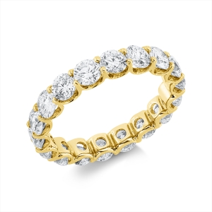 Infinity Memoire Ring  18kt Gelbgold mit 3,36ct Diamanten