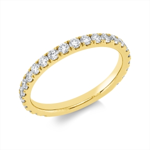 Infinity Memoire Ring  18kt Gelbgold mit 0,68ct Diamanten