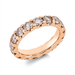 Infinity Memoire Ring  18kt Rotgold Premium Edition mit 3,57ct Diamanten