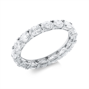 Infinity Memoire Ring  18kt Weißgold mit 2,50ct Diamanten