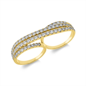 Ring  18kt Gelbgold mit 2,37ct Diamanten