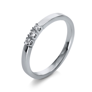 Ring 4er-Krappe 18 kt WG