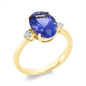 Ring 4er-Krappe 14 kt GG