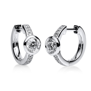 Creolen Zarge 14 kt WG