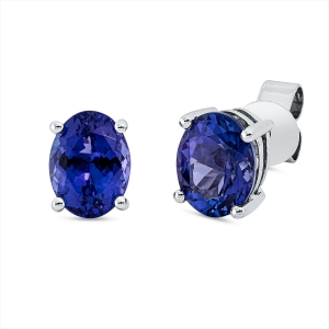 Ohrstecker 4er-Krappe 18 kt WG