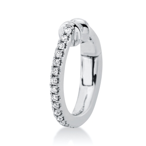 Ohrschmuck 18 kt WG, Ohr Manschette