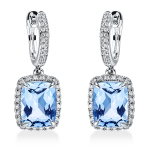 Ohrschmuck 4er-Krappe 18 kt WG