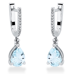 Ohrschmuck 3er-Krappe 18 kt WG