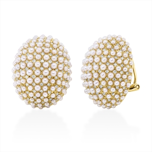 Ohrschmuck  18kt Gelbgold mit 0,88ct Diamanten