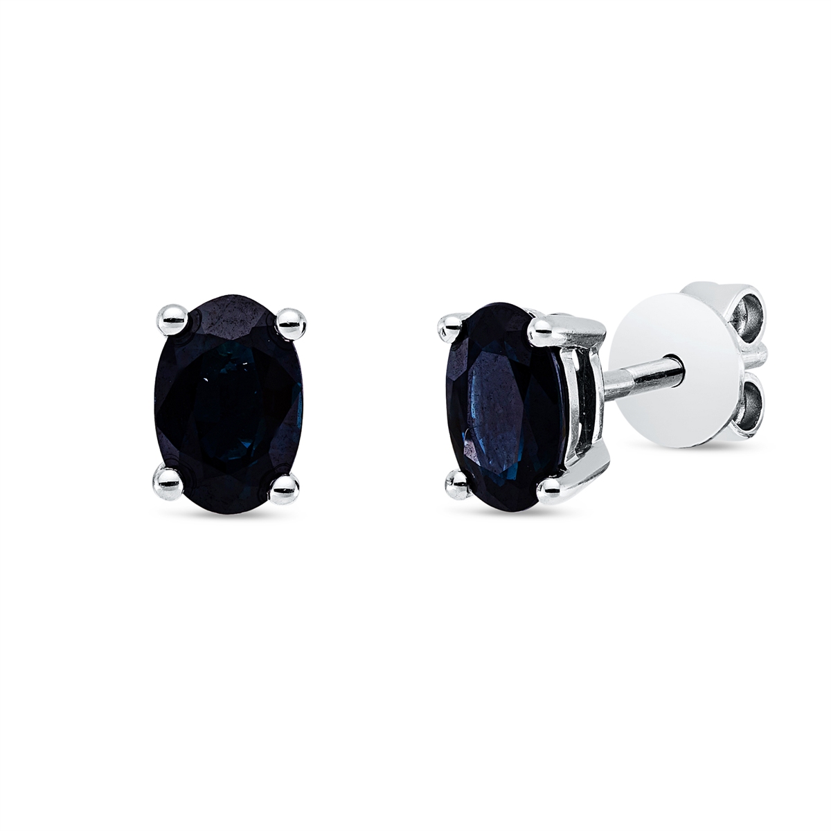 Ohrstecker 4er-Krappe 18 kt WG