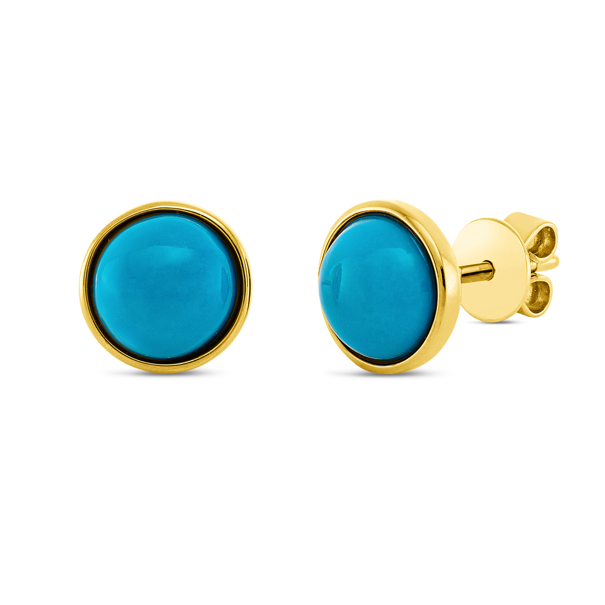 Ohrstecker Zarge 18 kt GG