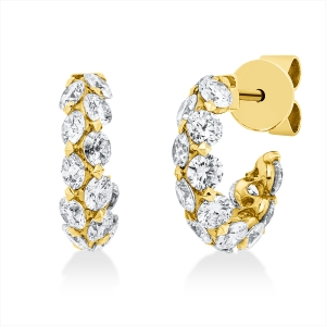 Ohrstecker  18kt Gelbgold mit 2,56ct Diamanten