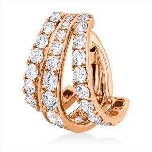 Creolen 18 kt RG, Ohrmanschette