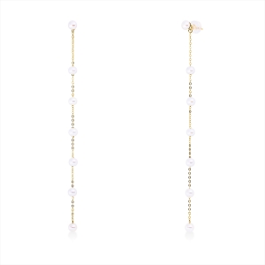 Ohrschmuck  18kt Gelbgold mit 0,00ct Diamanten