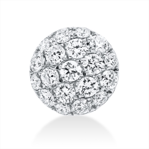 Pavé Anhänger  18kt Weißgold mit 0,26ct Diamanten