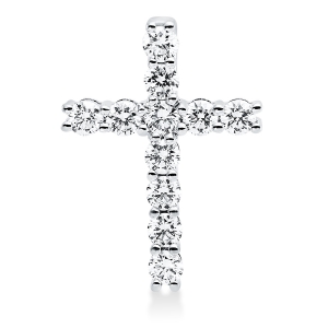 Anhänger 18 kt WG Kreuz